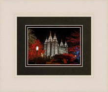 Load image into Gallery viewer, Salt Lake City Temple Lights Aglow
