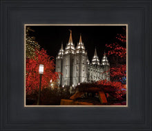 Load image into Gallery viewer, Salt Lake City Temple Lights Aglow
