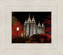 Load image into Gallery viewer, Salt Lake City Temple Lights Aglow

