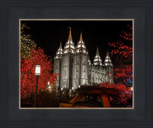 Load image into Gallery viewer, Salt Lake City Temple Lights Aglow
