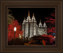 Load image into Gallery viewer, Salt Lake City Temple Lights Aglow
