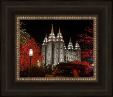 Load image into Gallery viewer, Salt Lake City Temple Lights Aglow
