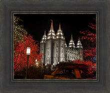 Load image into Gallery viewer, Salt Lake City Temple Lights Aglow
