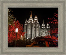Load image into Gallery viewer, Salt Lake City Temple Lights Aglow
