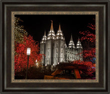 Load image into Gallery viewer, Salt Lake City Temple Lights Aglow
