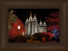 Load image into Gallery viewer, Salt Lake City Temple Lights Aglow
