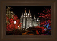 Load image into Gallery viewer, Salt Lake City Temple Lights Aglow
