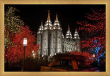 Load image into Gallery viewer, Salt Lake City Temple Lights Aglow
