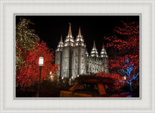 Load image into Gallery viewer, Salt Lake City Temple Lights Aglow
