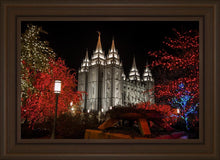 Load image into Gallery viewer, Salt Lake City Temple Lights Aglow
