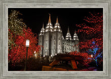 Load image into Gallery viewer, Salt Lake City Temple Lights Aglow
