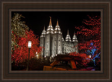 Load image into Gallery viewer, Salt Lake City Temple Lights Aglow

