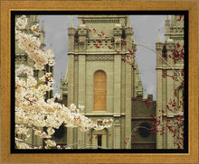 Load image into Gallery viewer, Salt Lake City Temple The Promise Sepia Gallery Wrap
