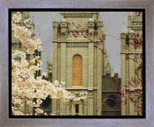 Load image into Gallery viewer, Salt Lake City Temple The Promise Sepia Gallery Wrap
