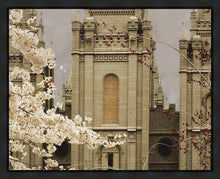 Load image into Gallery viewer, Salt Lake City Temple The Promise Sepia Gallery Wrap
