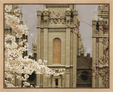 Load image into Gallery viewer, Salt Lake City Temple The Promise Sepia Gallery Wrap
