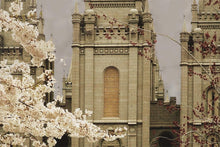 Load image into Gallery viewer, Salt Lake City Temple The Promise Sepia Gallery Wrap
