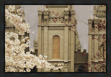Load image into Gallery viewer, Salt Lake City Temple The Promise Sepia Gallery Wrap
