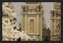 Load image into Gallery viewer, Salt Lake City Temple The Promise Sepia Gallery Wrap
