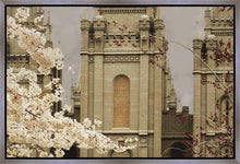 Load image into Gallery viewer, Salt Lake City Temple The Promise Sepia Gallery Wrap
