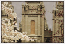 Load image into Gallery viewer, Salt Lake City Temple The Promise Sepia Gallery Wrap
