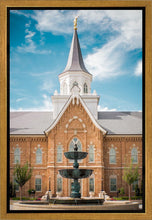 Load image into Gallery viewer, Provo City Center Temple Living and Flowing Waters Gallery Wrap

