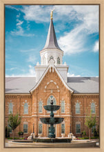 Load image into Gallery viewer, Provo City Center Temple Living and Flowing Waters Gallery Wrap
