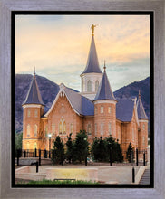 Load image into Gallery viewer, Provo City Center Temple Pastel Gallery Wrap
