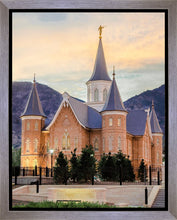 Load image into Gallery viewer, Provo City Center Temple Pastel Gallery Wrap
