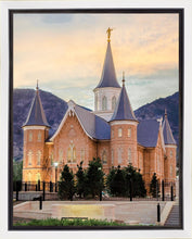 Load image into Gallery viewer, Provo City Center Temple Pastel Gallery Wrap
