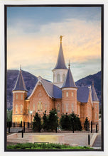 Load image into Gallery viewer, Provo City Center Temple Pastel Gallery Wrap
