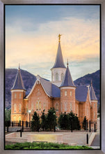 Load image into Gallery viewer, Provo City Center Temple Pastel Gallery Wrap
