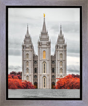 Load image into Gallery viewer, Salt Lake City Temple Autumn's Glory Gallery Wrap
