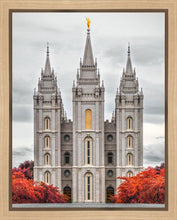 Load image into Gallery viewer, Salt Lake City Temple Autumn's Glory Gallery Wrap
