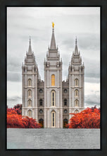Load image into Gallery viewer, Salt Lake City Temple Autumn's Glory Gallery Wrap
