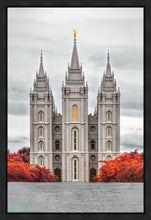 Load image into Gallery viewer, Salt Lake City Temple Autumn's Glory Gallery Wrap
