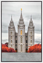 Load image into Gallery viewer, Salt Lake City Temple Autumn's Glory Gallery Wrap
