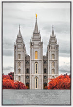 Load image into Gallery viewer, Salt Lake City Temple Autumn's Glory Gallery Wrap

