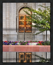 Load image into Gallery viewer, Salt Lake City Temple Doors Eternal Gallery Wrap
