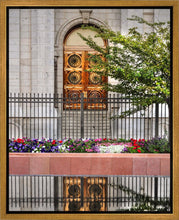 Load image into Gallery viewer, Salt Lake City Temple Doors Eternal Gallery Wrap
