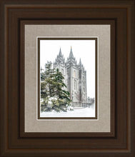 Load image into Gallery viewer, Salt Lake City Temple Evergreen Christmas
