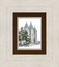Load image into Gallery viewer, Salt Lake City Temple Evergreen Christmas
