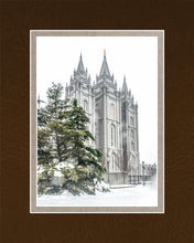 Load image into Gallery viewer, Salt Lake City Temple Evergreen Christmas
