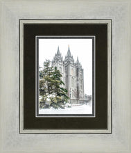 Load image into Gallery viewer, Salt Lake City Temple Evergreen Christmas
