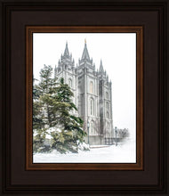 Load image into Gallery viewer, Salt Lake City Temple Evergreen Christmas
