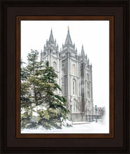 Load image into Gallery viewer, Salt Lake City Temple Evergreen Christmas
