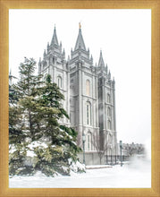 Load image into Gallery viewer, Salt Lake City Temple Evergreen Christmas

