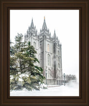 Load image into Gallery viewer, Salt Lake City Temple Evergreen Christmas
