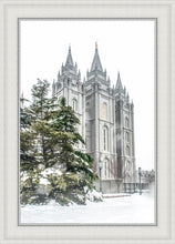 Load image into Gallery viewer, Salt Lake City Temple Evergreen Christmas
