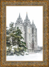 Load image into Gallery viewer, Salt Lake City Temple Evergreen Christmas
